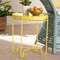 Baxton Studio Laverne Metal Accent Table, Yellow 259-14294-ZORO - alternate 8