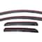 Ventshade Rainguards, Aerodynamic Design, In-Channel, Smoke, Acrylic, Set Of 4 194389 - alternate 1