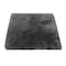 Homeroots Set Of Four 17" X 17" Charcoal Grey Medical Sheepskin Chair Pads 480446 - alternate 6