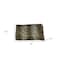 Homeroots 50" X 60" Black Brown And Beige Leopard Faux Fur Plush Throw Blanket 474020 - alternate 3