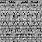 Homeroots 5' X 8' Black And Ivory Southwestern Washable Indoor Outdoor Area Rug 594149 - alternate 6