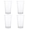 Gibson Home 4 Piece 16 Ounce Swirl Glass Tumbler Set 141406.04 - alternate 2