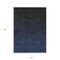 Homeroots 5' X 8' Navy Blue And Charcoal Abstract Washable Indoor Outdoor Area Rug 588955 - alternate 4