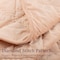 Lavish Home 3PC Velvet King Quilt Bedding Set 108x92 Inch King Bedspread and Matching Pillow Shams, Pink 66-004-VP-K - alternate 5