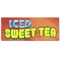 Signmission Iced Sweet Tea, 48 Inch, Banner B-120-30397 - alternate 1