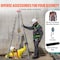 Vevor Confined Space Tripod Kit Rescue Tripod Fall Arrest 4-7 ft Legs 1200 lbs HXRT-05 - alternate 2