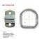 Mytee Products 11/2 in Heavy Duty Bolt-On D Ring w/ Mounting Brackets 4,000 # WLL Anchor, 12PK D-Ring12-BOx12 - alternate 6