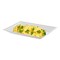 Smarty Had A Party 9" x 13" White Rectangular with Groove Rim Plastic Serving Trays (24 Trays), 24PK 7913-CASE - alternate 5
