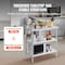 Vevor Stainless Steel Food Prep Table Commercial Kitchen Work Table 18"x36" SCGZT910*455T - alternate 6