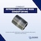 Sigma Engineered Solutions ProConnex 1/2 in. D Zinc-Plated Steel Threaded Nipple For Rigid/IMC 54258 - alternate 2