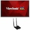 Viewsonic CDE7530-W1 Digital Signage Display - 75" LCD - 3840 x 2160 - 2160p - Android 11 - Black CDE7530-W1 - alternate 1