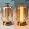 Jonathan Y Milou 10.75" Vintage Glam Lantern Rechargeable/Cordless Dimmable Integrated LED Table Lamp w/To, 2PK JYL7160A-SET2 - alternate 4