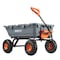 Vevor Poly Garden Dump Cart Heavy-duty Yard Carts and Wagons 800 lbs 10" Tires TC4270 - alternate 1