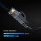 Maximm Cat6 Flat Ethernet Cable 100ft, 10PK, Purple, 10PK CAT6F-100FTPURPLE10PK - alternate 5