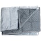 Bouncybands Soft Fleece Weighted 10lb Medium Sensory Blanket for Kids, 65in. x 45in. LPWB10GY - alternate 1
