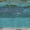 Homeroots 10' X 14' Teal Blue Abstract Washable Indoor Outdoor Area Rug 608758 - alternate 6