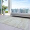 Homeroots 9' X 12' Beige Striped Washable Indoor Outdoor Area Rug 608104 - alternate 4