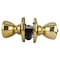 Kwikset Mobile Home Polished Brass Privacy Bed/Bath Door Knob 300M 3 CP 7/8RFL RCS - alternate 3