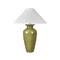 Hudson Valley Lighting Grassy Point 1 Light Table Lamp in Aged Brass and Ceramic Nori Green Finish L3529-AGB/CNG - alternate 1