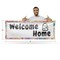 Signmission Welcome Home, 36 Inch x 96 Inch, Vinyl Banner B-96-30937 - alternate 4
