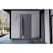 Vdomdoors Front Exterior Prehung Steel Door Ronex1011 Grey Stainless Inserts Entry Metal Modern Painted RONEX1011EXD-GRE-W36 x H80-RH-I - alternate 5