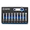 Capri Tools 3/8 in. Drive Torque Adapter Set, 12-Point Box End, 10 to 19 mm, Metric, 10-Piece with Mechanic's Tray CP31510-10MT - alternate 1