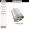 Delta Universal Showering Components 3-Setting Showerhead 52386-SS-PR - alternate 2
