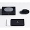Novium Desktop Card Holder for Business Cards, To-Do Lists, Zinc Alloy, Deep Black 805812 - alternate 3