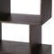 Homeroots 48" Dark Brown Wood Three Tier Bookcase 389559 - alternate 4