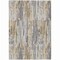 Homeroots 8' X 10' Beige And Gray Striped Washable Indoor Outdoor Area Rug 617689 - alternate 6