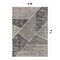 World Rug Gallery Contemporary Distressed Geometric Area Rug 5 ft x 7 ft Cream WR93CREAM5X7 - alternate 5