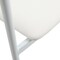 Leisuremod Kora Modern Leather Dining Arm Chair with Iron Legs in White KCW-21W - alternate 5