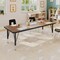 Flash Furniture Wren 60 in x 24 in Adjustable Height Activity Table, Thermal Laminate Top, Short Legs, Oak XU-A2460-REC-OAK-T-P-GG - alternate 4