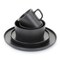 Elama Luxmatte Black 20 Piece Dinnerware Set EL-LUXMATTE-BLK - alternate 4