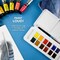 Daler-Rowney Aquafine Watercolor Paint Half Pan Travel Set, Assorted Colors, 12-Piece Set D131900001 - alternate 5