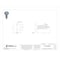 Tamper-Pruf Screws Tamper Resistant Screw, 3/4 in, Plain Finish, 18-8 Stainless Steel, Pan Head Spanner Drive, 25 PK 121640 - alternate 3