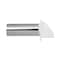 Lambro 222WS Hood Vent, 5-1/2 in W Hood, 5.69 in H Hood, 3 in Duct, Plastic Hood, White Hood 222W/S - alternate 4