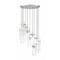 Z-Lite Fontaine 11 Light Chandelier, Brushed Nickel, 26.25 In W x 15 In H 7002P5-11R-BN - alternate 3