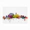 Trademark Fine Art Outdoor Canvas Art Michael Tompsett 'Minneapolis Minnesota Skyline' Wall Art for Patios or Gardens MT0563-OC1219WR - alternate 5