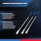 Neiko 14.5 in Steel Tire Spoon Set with Rim Protectors, Valve Tool and Valve Cores 20601A - alternate 4