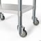 Koolmore 24'' x 30'' 18-Gauge 304 Stainless Steel Commercial Work Table with Casters CT2430-18C - alternate 6