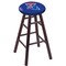 Holland Bar Stool Co Oak Counter Stool, Dark Cherry Finish, Louisiana Tech Seat RC24OSDC - alternate 1