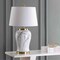 Jonathan Y Prague 28" Ceramic Marble LED Table Lamp, White/Gold JYL3053A - alternate 4