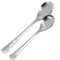Gibson Home Bishop Hill 20 Piece Stainless Steel Floral Flatware Set in Matte Silver 138510.2 - alternate 5
