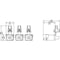 Siemens box terminal TS1.2 3 units 10 AWG&3/0 with aux. conductor voltage tap 3 3VA9143-0JH12 - alternate 2
