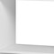 Homeroots 21" White and Natural Eight Shelves Freestanding Shelving Unit 403097 - alternate 3