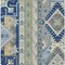 Homeroots 8' X 10' Navy Blue Green And Gray Aztec Washable Indoor Outdoor Area Rug 598487 - alternate 4
