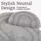 Lavish Home Reversible Bathroom Rug Set, Gray, 2-Pieces, 32 inx20 in/24 inx17 in ST-BATH6-OG - alternate 2
