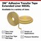 3M Adhesive Transfer Tape, 1IN X 600YD 465XL - alternate 3