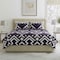 Lavish Home 3-Piece King Quilt Set Bedspread & 2 Pillow Shams with Stylish Geometric Pattern Lightweight Set 66-003-PRT-GK - alternate 7
